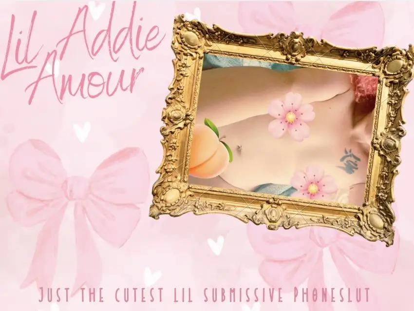 Lil' Addie Amour, the sluttiest little phone sex operator around!