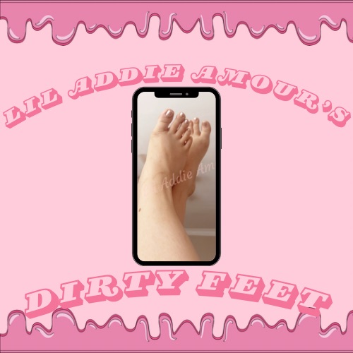 Addie Amour's goody bag for her dirty feet